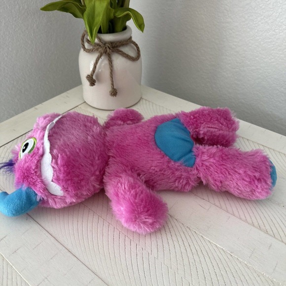 Kellytoy Sad Crying Pink Monster Stuffed Animal Doll Toy Plush 15" Alien Horns - Picture 7 of 11